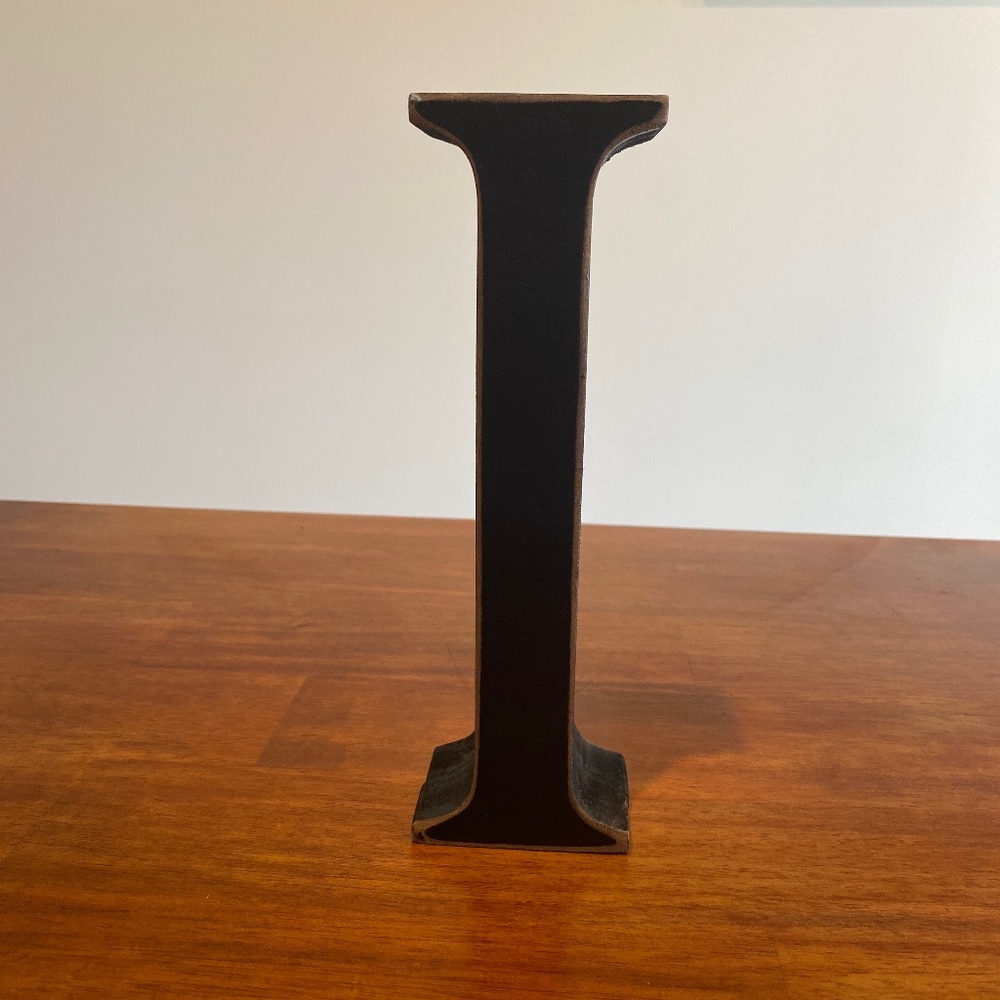 NWT Wood letter I